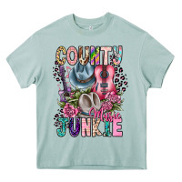 Country Music Junkie Heavy Core Tee | Teevron