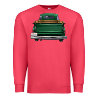 Cardinal western green truck back view Premium Sweatshirt - FaDigitalArtStudio