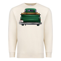 Sandshell western green truck back view Premium Sweatshirt - FaDigitalArtStudio