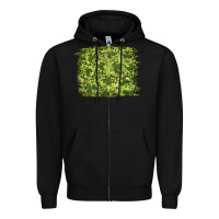 Black st patrick's day shamrock leopard background Zipper Hoodie - RanaPortraitStore