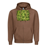 Chestnut st patrick's day shamrock leopard background Zipper Hoodie - RanaPortraitStore