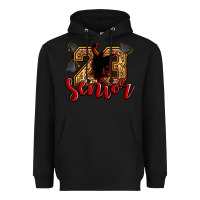 Black senior 2023 Heavyweight Hoodie - Zillion Design Studio