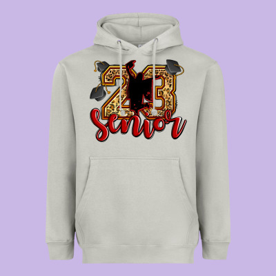 Senior 2023 Heavyweight Hoodie Designed By Zillion Design Studio