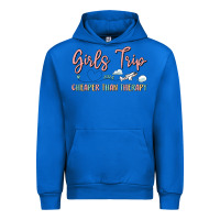 Cobalt girls trip cheaper than therapy Urban Hoodie - MaliasSmallBusiness