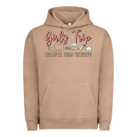 Pigment Burro girls trip cheaper than therapy Urban Hoodie - MaliasSmallBusiness