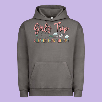Girls Trip Cheaper Than Therapy Urban Hoodie Designed By Maliassmallbusiness