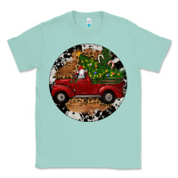 Seafoam Farm Truck Christmas Classic Tee - RanaPortraitStore