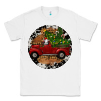 White Farm Truck Christmas Classic Tee - RanaPortraitStore