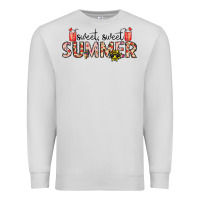 Dove Grey sweet sweet summer Premium Sweatshirt - CowhideDigitalArt