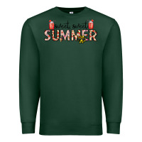 Sports Green sweet sweet summer Premium Sweatshirt - CowhideDigitalArt