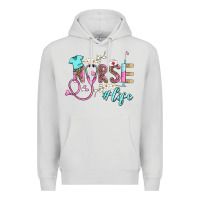 Dove Grey nurse life Premium Hoodie - BarkalooDesign