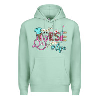 Seafoam nurse life Premium Hoodie - BarkalooDesign