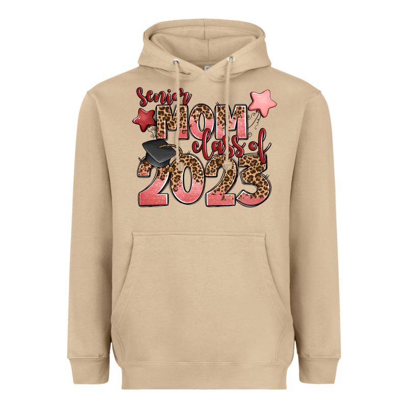 Senior Mom Class Of 2023 Heavyweight Hoodie by Zillion Design Studio | Teevron
