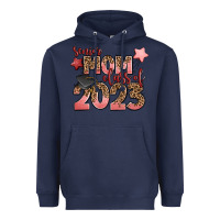Navy senior mom class of 2023 Heavyweight Hoodie - Zillion Design Studio