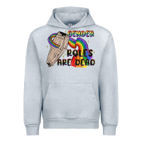 Heather Grey gender roles are dead Urban Hoodie - MaliasSmallBusiness