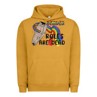 Pigment Peanut Butter gender roles are dead Urban Hoodie - MaliasSmallBusiness
