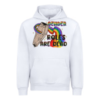 White gender roles are dead Urban Hoodie - MaliasSmallBusiness