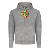 Cloud Rock rainbow lollipop Vintage Hoodie - AdoDesignShop