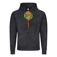 Vintage Black rainbow lollipop Vintage Hoodie - AdoDesignShop
