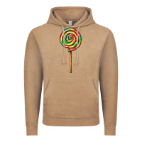 Vintage Coffee rainbow lollipop Vintage Hoodie - AdoDesignShop