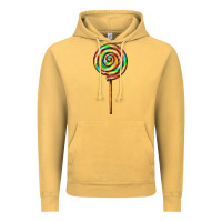 Vintage Mustard rainbow lollipop Vintage Hoodie - AdoDesignShop