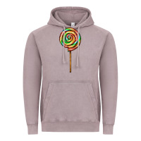 Vintage Zinc rainbow lollipop Vintage Hoodie - AdoDesignShop