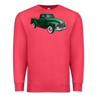 Cardinal western green truck right 34 view 1 Premium Sweatshirt - FaDigitalArtStudio