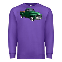 Western Green Truck Right 34 View 1 Premium Sweatshirt | Teevron