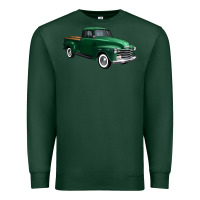 Sports Green western green truck right 34 view 1 Premium Sweatshirt - FaDigitalArtStudio