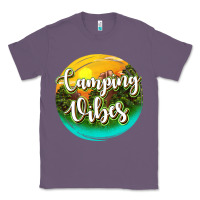 Lavender camping vibes Classic Tee - texasbilliewilder