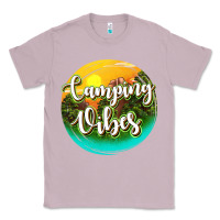 Lilac camping vibes Classic Tee - texasbilliewilder