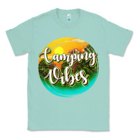Seafoam camping vibes Classic Tee - texasbilliewilder