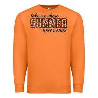 Carrot take me where summer never ends Premium Sweatshirt - CowhideDigitalArt