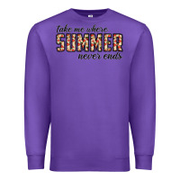 Purple take me where summer never ends Premium Sweatshirt - CowhideDigitalArt