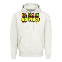 No Justice No Peace Zipper Hoodie | Teevron