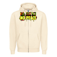 Sandshell no justice no peace Zipper Hoodie - Zillion Design Studio