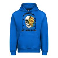Cobalt mentally ill but totally chill Urban Hoodie - MaliasSmallBusiness