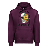 Mauve Wine mentally ill but totally chill Urban Hoodie - MaliasSmallBusiness