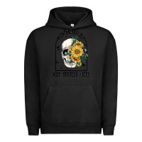 Pigment Black mentally ill but totally chill Urban Hoodie - MaliasSmallBusiness