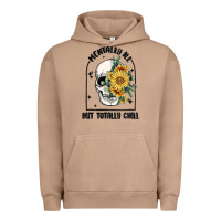 Pigment Burro mentally ill but totally chill Urban Hoodie - MaliasSmallBusiness