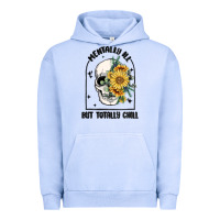 Pigment Grape Ice mentally ill but totally chill Urban Hoodie - MaliasSmallBusiness