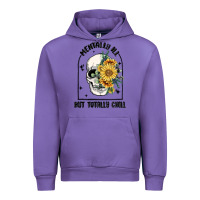 Tulip mentally ill but totally chill Urban Hoodie - MaliasSmallBusiness