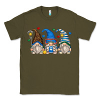 Army Green lacrosse gnomes Classic Tee - Zillion Design Studio