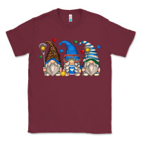 Burgundy lacrosse gnomes Classic Tee - Zillion Design Studio