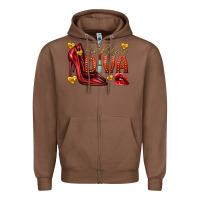 Chestnut birthday diva Zipper Hoodie - texasbilliewilder