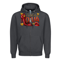 Smoke birthday diva Zipper Hoodie - texasbilliewilder