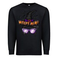 Black witchy mini Premium Sweatshirt - RacoonDesign