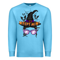 Ocean Blue witchy mini Premium Sweatshirt - RacoonDesign