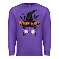 Purple witchy mini Premium Sweatshirt - RacoonDesign