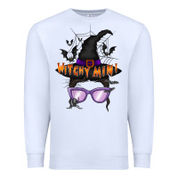 White witchy mini Premium Sweatshirt - RacoonDesign